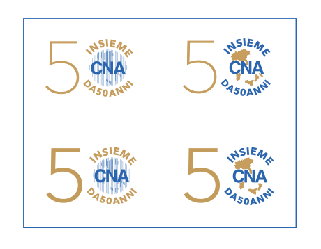 Dettaglio varianti logo